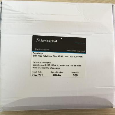 BHT-Free Polythene Film-63 Nicrons Thick